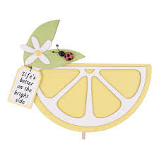 Lemon bright side topper