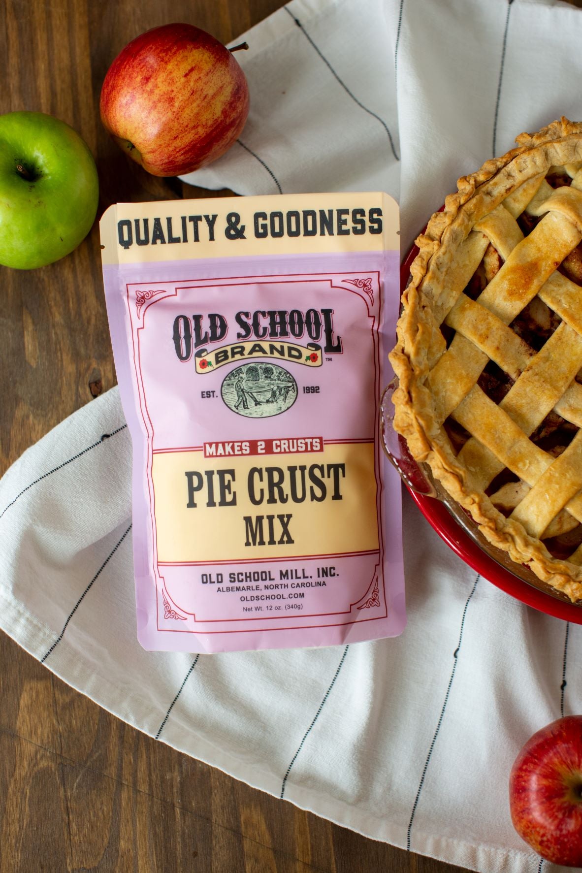 Southern Pie Crust Mix (12 OZ) - Old School Mill