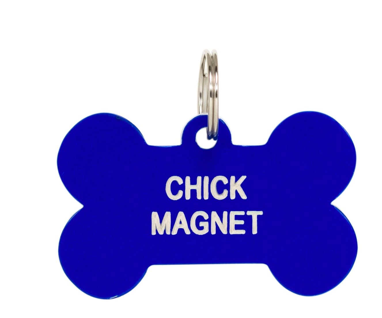 Chick Magnet - Say What? Dog Tags - About Face Designs