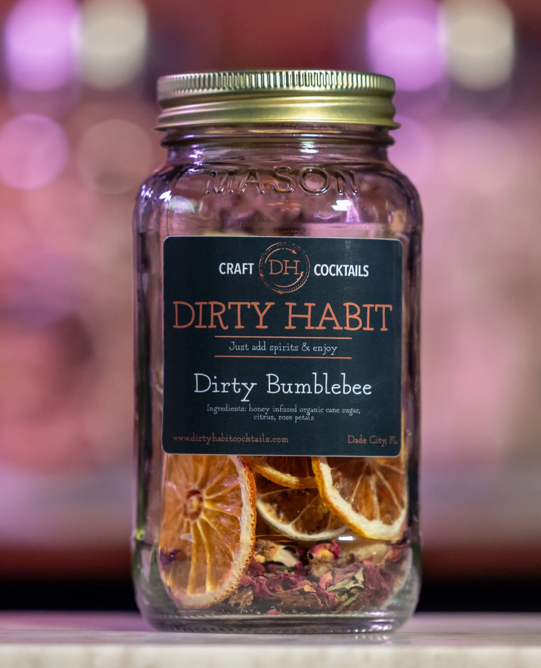 Dirty Bumblebee Craft Cocktails - Dirty Habit
