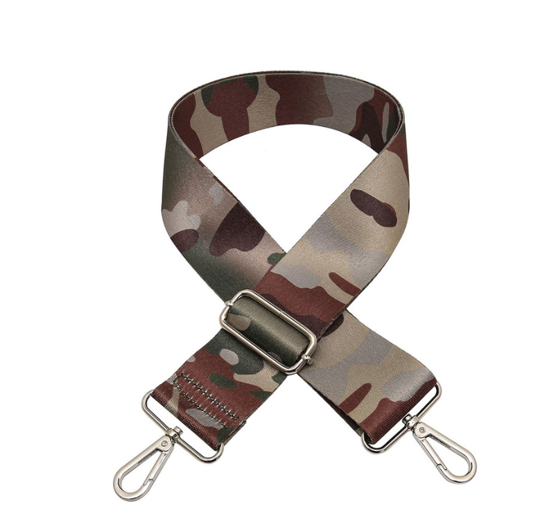 Adjustable Guitar/Purse Strap in Camo - Jen & Co.
