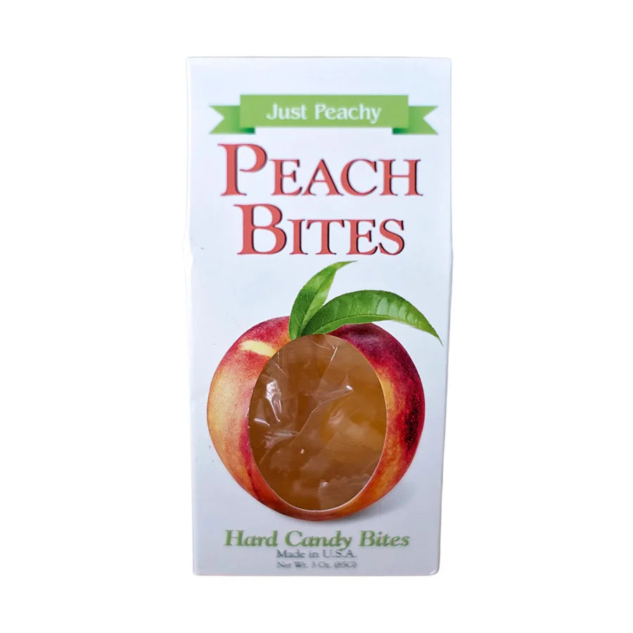 Just Peachy Hard Candy Bites (3 OZ) - Strawberry Patch