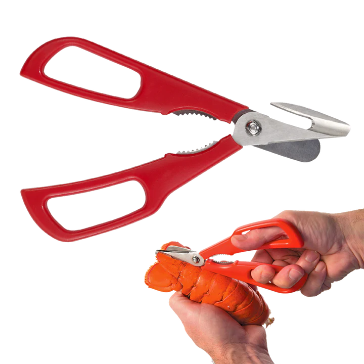 Edge Design Seafood Shears detachable - Red