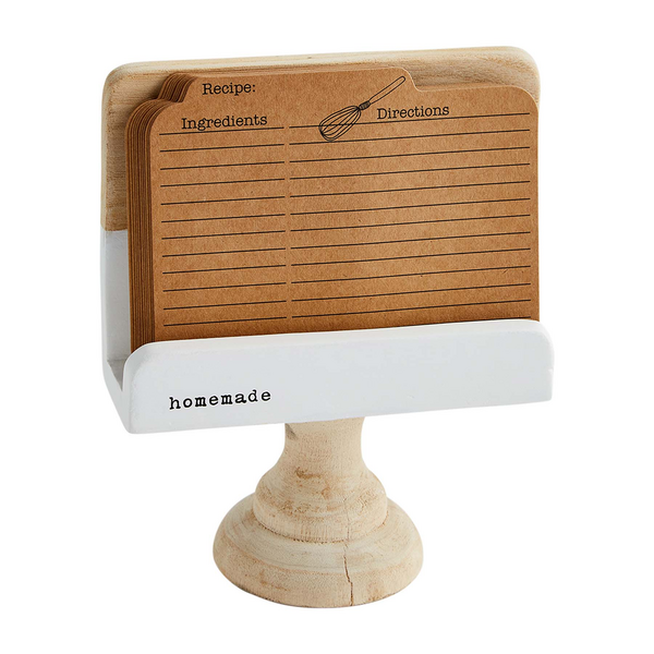 Paulownia Wood Recipe Stand - mudpie