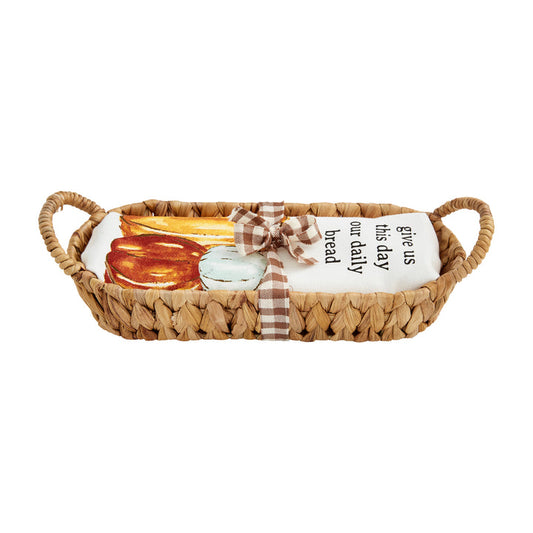 Bread Basket and Dish Towel Set - mudpie