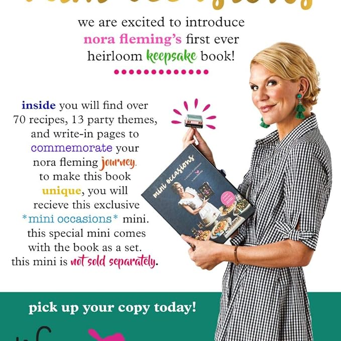 Mini Occasions Cook Book With Bonus Mini - Nora Fleming