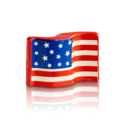 Mini - Stars & Stripes Forever (USA Flag) - Nora Fleming