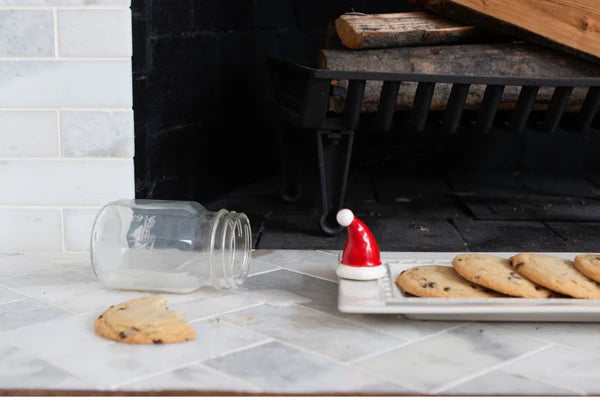 Mini - Santa Stops Here (Santa Hat)  - Nora Fleming