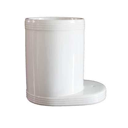 Pinstripes Utensil Crock (White) - Nora Fleming