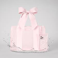 Special Edition Bow Beach Tote With Phone Pouch