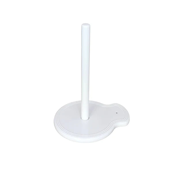 Pinstripes Melamine Paper Towel Holder (White) - Nora Fleming