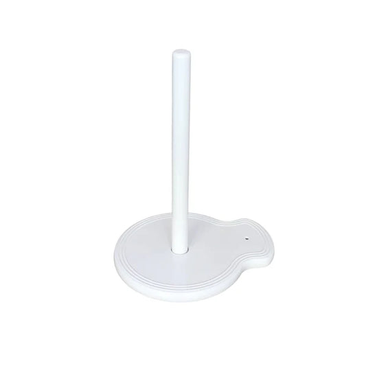 Pinstripes Melamine Paper Towel Holder (White) - Nora Fleming