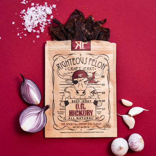 Original Hickory Jerky - Righteous Felon Craft Jerky