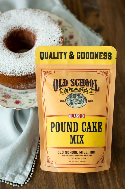 Classic Pound Cake Mix (16 OZ) - Old School Mill