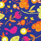 Parakeet Cocktail Napkins - Nora Fleming