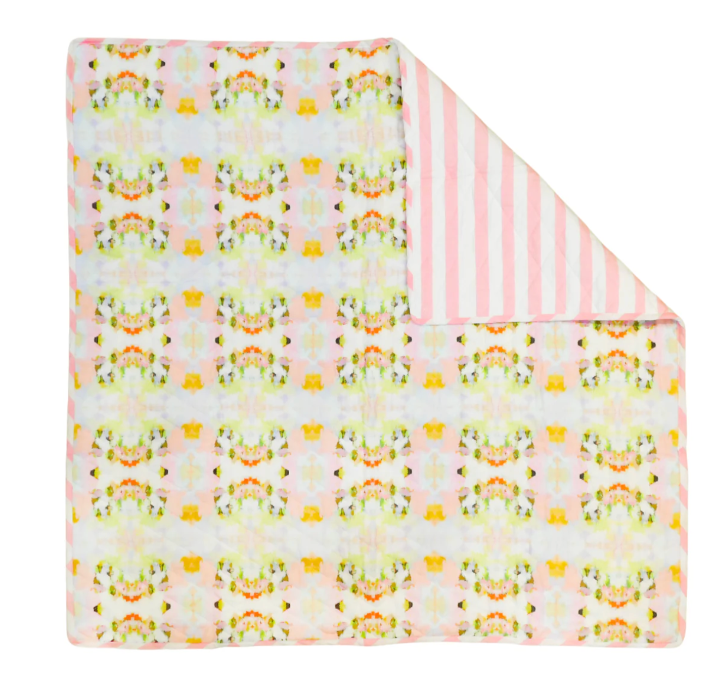 Brooks Avenue Pink Baby Blanket - Laura Park Designs