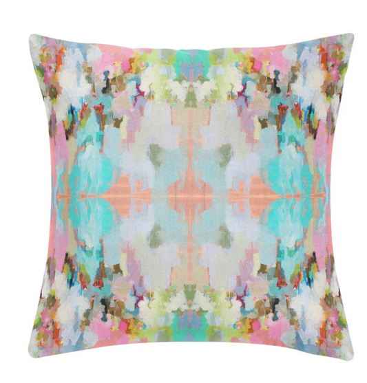 Brooks Avenue 22x22 Linen Cotton Pillow - Laura Park Designs