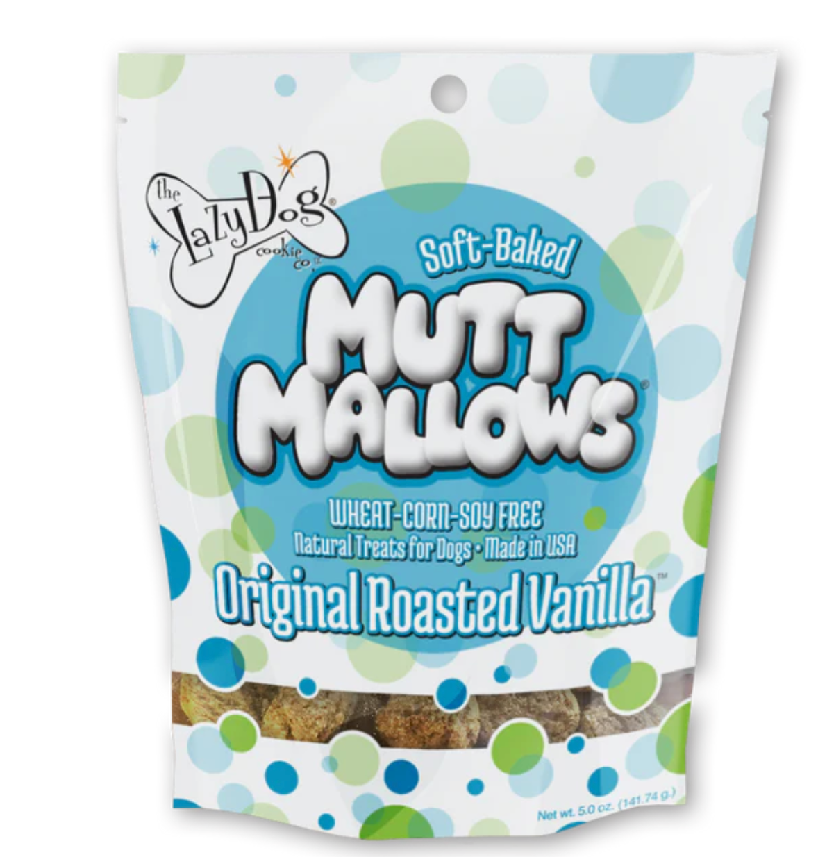 Original Roasted Vanilla - Mutt Mallows - The Lazy Dog Cookie Co.