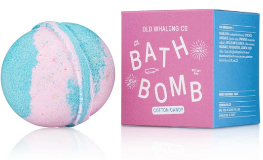 Cotton Candy Bath Bomb - Old Whaling Co.