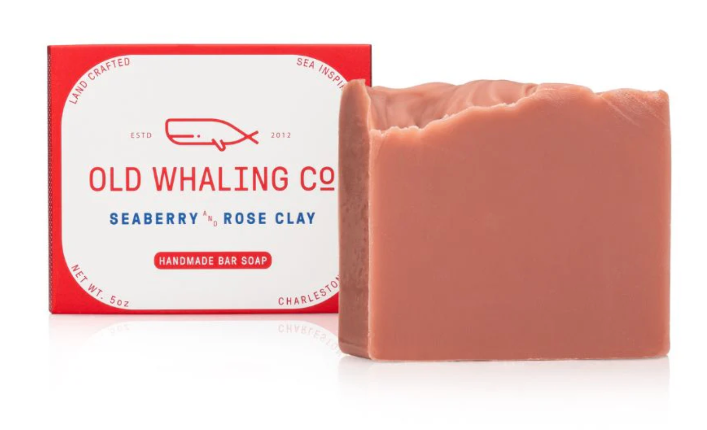 Seaberry & Rose Clay Bar Soap - Old Whaling Co.