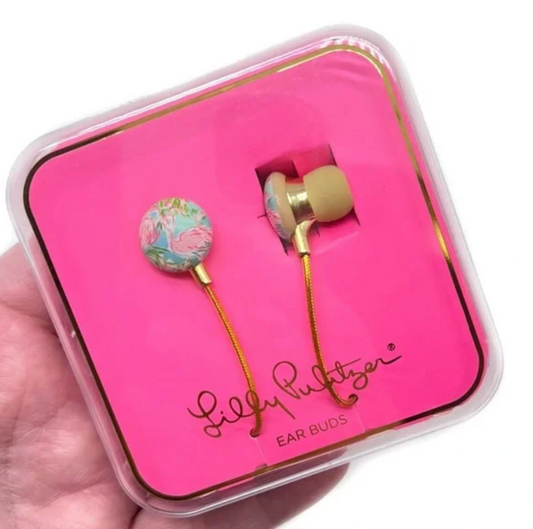 Floridita Wired Earbuds - Lilly Pulitzer