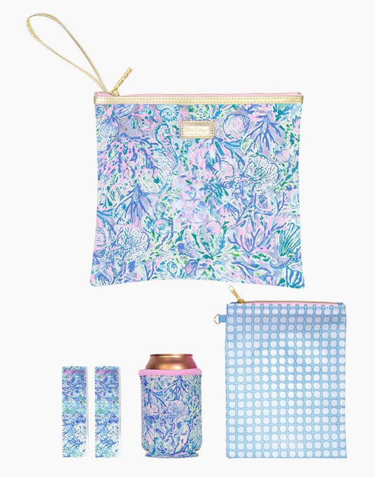 Soleil It On Me Beach Day Pouch - Lilly Pulitzer