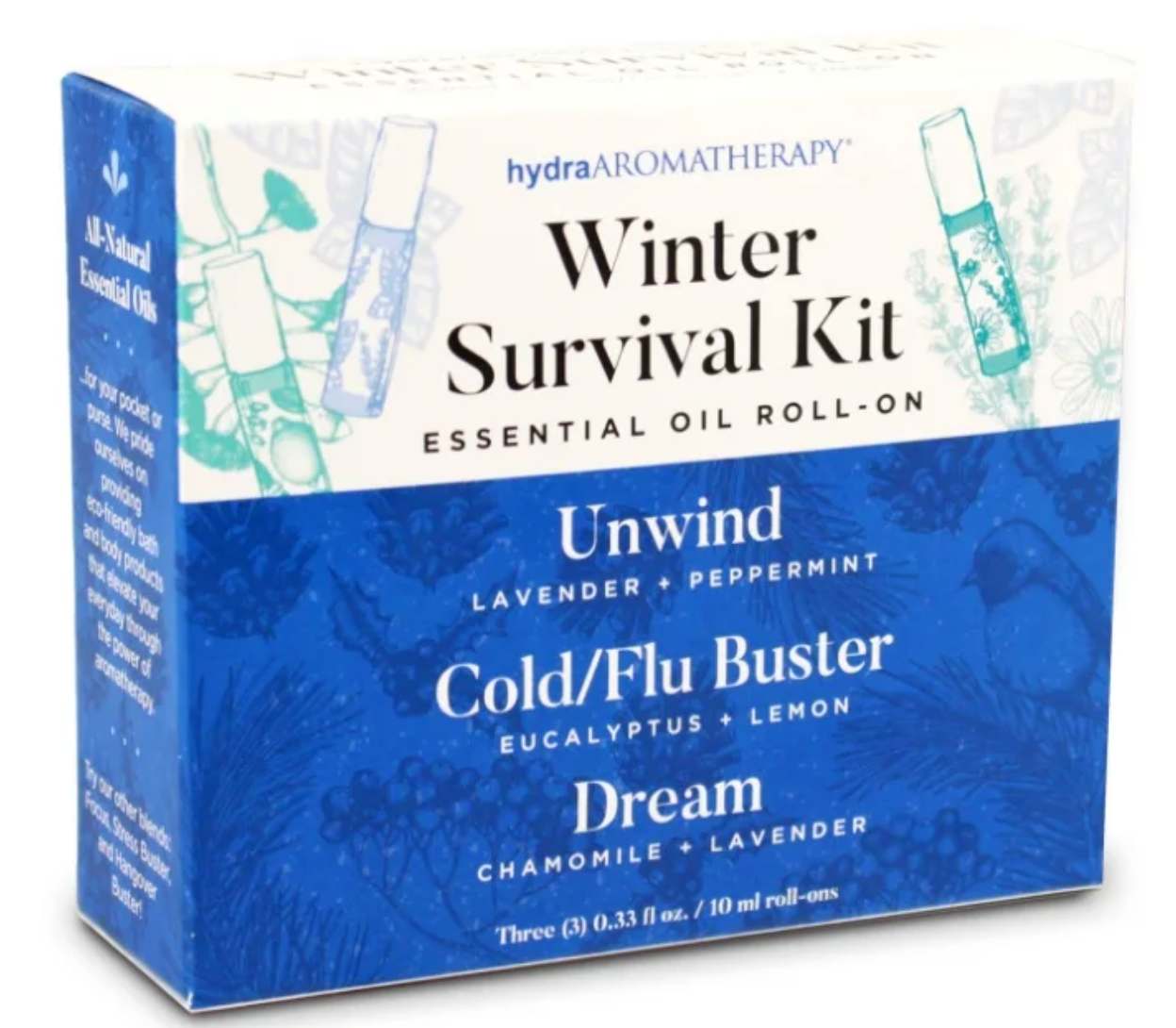 Essential Oil Roll-On Winter Survival Kit - Hydra Aromatherapy