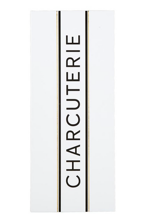 Charcuterie List Pad - White - Santa Barbara Design Studio