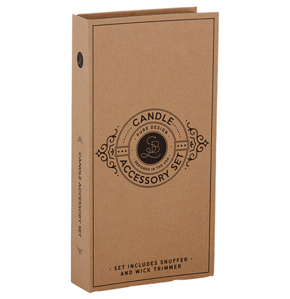 Candle Accessory Set Book Box - Santa Barbara Design Studio