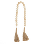 Natural with Jute Wood Beads - Santa Barbara Design Studio