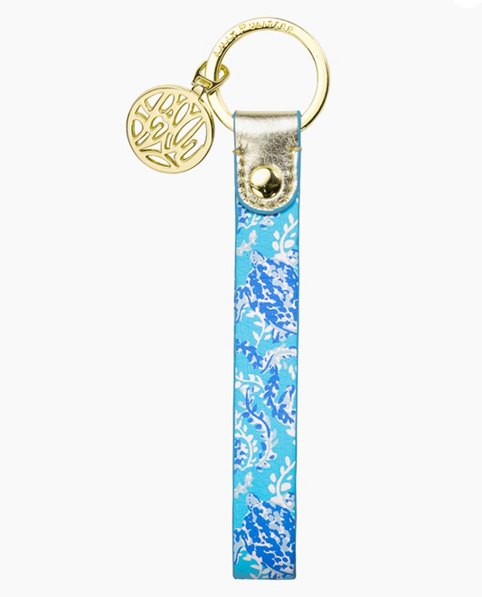 Turtley Awesome Strap Keychain - Lilly Pulitzer