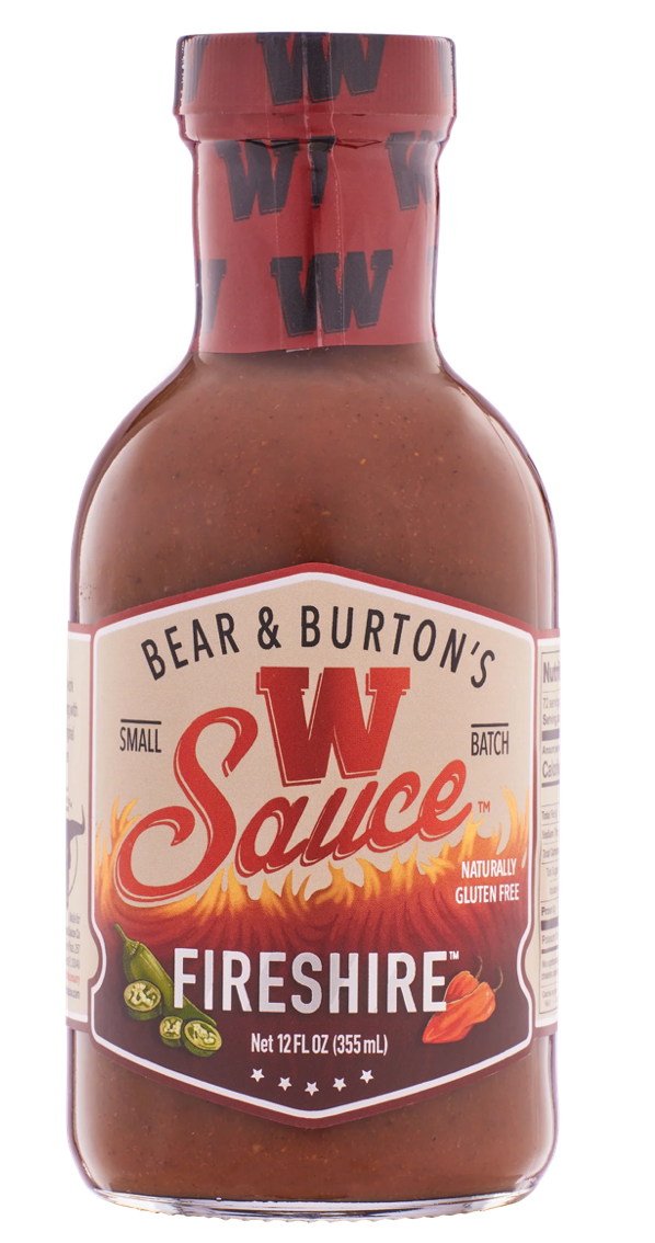 W Sauce Fireshire (12 FL OZ) - Bear & Burton's