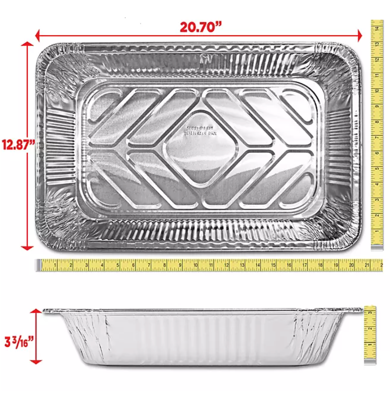Full Size Aluminum Steam Table Pans