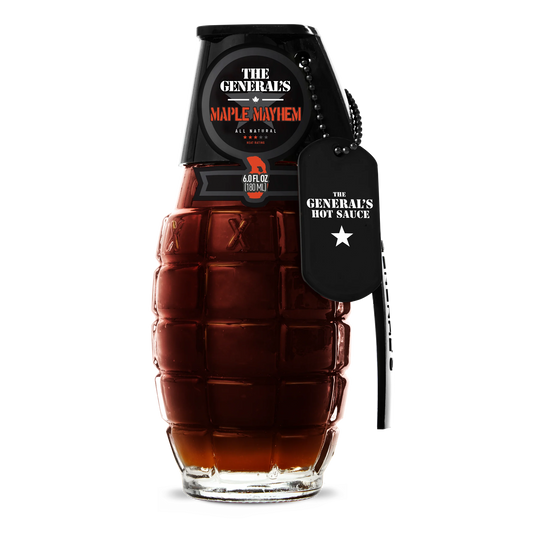 Maple Mayhem Syrup Sauce (6 OZ) -The General's Hot Sauce