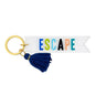 "ESCAPE" Acrylic Key Tag - Santa Barbara Design Studio