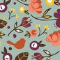 Finch Cocktail Napkins - Nora Fleming