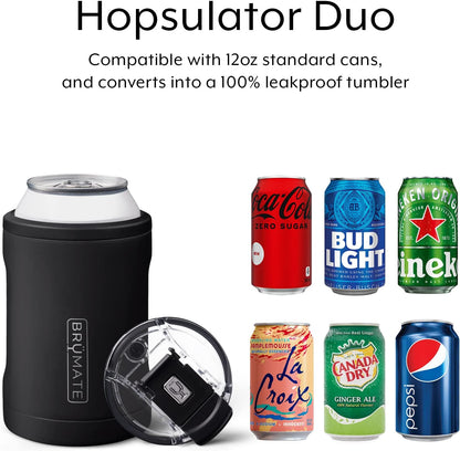 Hopsulator Duo 12 oz (Matte Navy) - Brumate