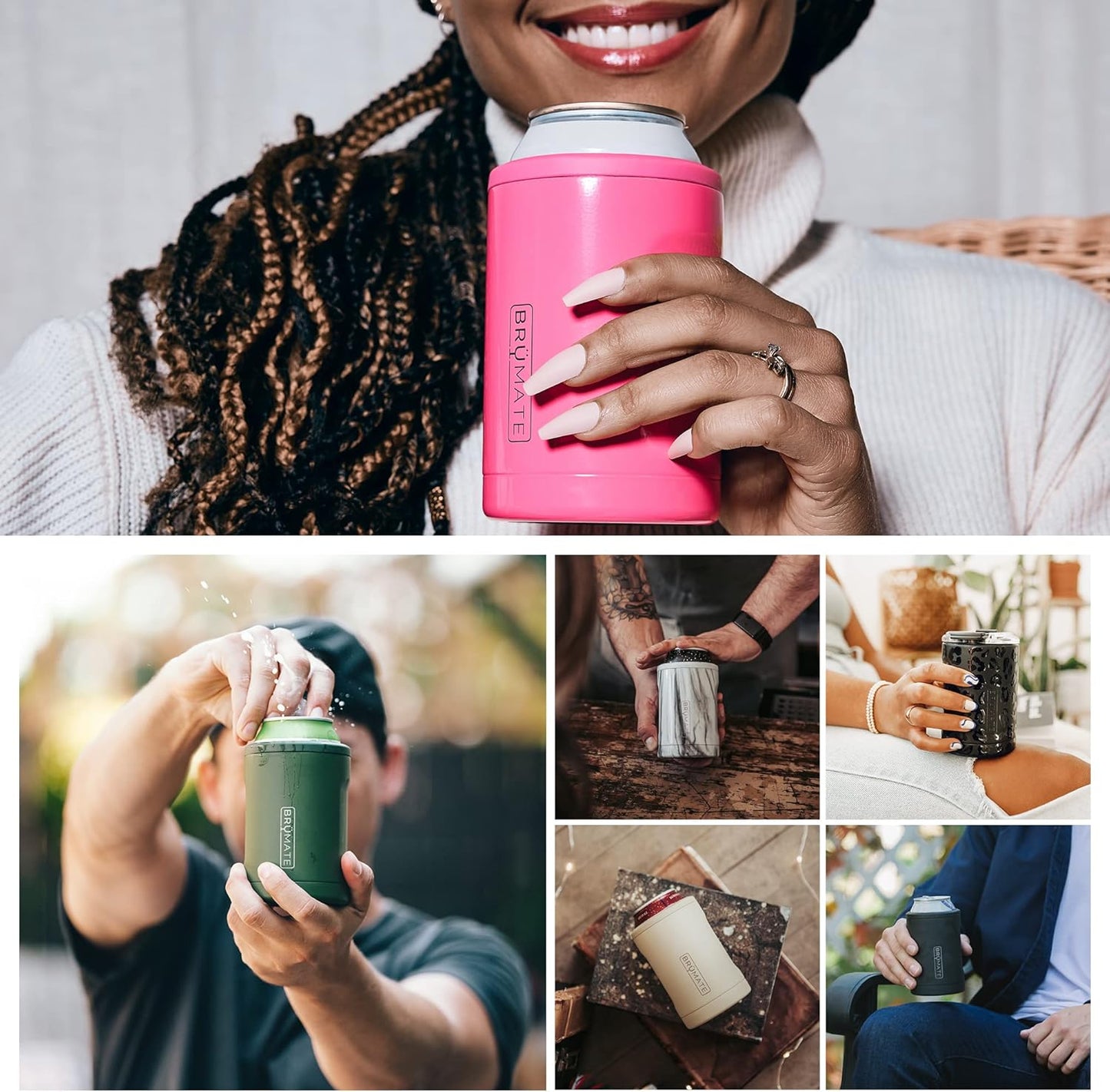 Hopsulator Duo 12 oz (Matte Navy) - Brumate