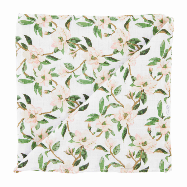 Magnolia Swaddle Blanket - mudpie