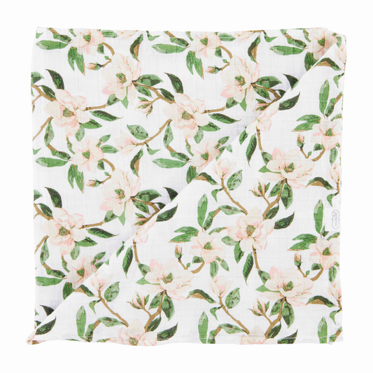Magnolia Swaddle Blanket - mudpie