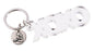 "XOXO" Acrylic Key Tag - Santa Barbara Design Studio
